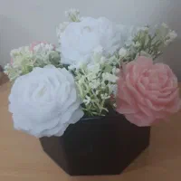باکس گل شمع|گل مصنوعی|اهواز, باغ شیخ|دیوار