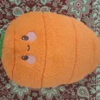 عروسک هویج بزرگ کاملا نو