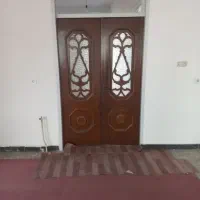 درب چوبی خانه دولنگه قدیمی