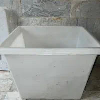 وان یک نفره پلاستیکی پلی اتیلن، وان آب و یخ