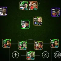 اکانت ای فوتبال efootball دارای ۲ تا رونالدو