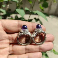 انگشتر لعل رکاب سینه کفتری|جواهرات|اصفهان, باغ دریاچه|دیوار