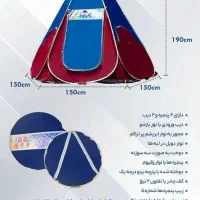 چادرمسافرتی ۸نفره ۶ضلعی برنو تخفیف برا امروز فقط