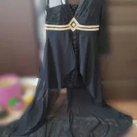 لباس پشت بلند حریر