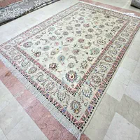 فرش دستباف گل‌ابریشم خراسان طرح افشان|فرش|تهران, ونک|دیوار