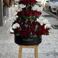 تاج گل،گلفروشی ، سبد گل ، دسته گل ، باکس گل