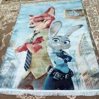 فرش و پرده اتاق کودک
