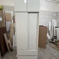 کمد لباس جاکفشی ریلی دوکشو