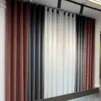 پرده کالیفرنیا موکت ظریف مصور چمن عمده