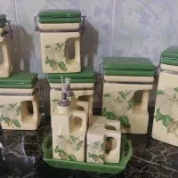 ظروف سرامیکی جای ادویه جات