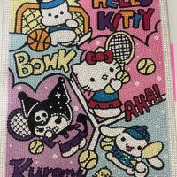 نقاشی الماسی های درست شده مخلوط بوم و کاغذی