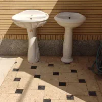 روشویی پایه دار ، برند گلسار (دو عدد)