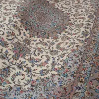 فرش دستبافت جفت ۹ متری نقشه تقدیسی|فرش|کاشان, بازار کاشان|دیوار