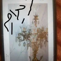 کنار سالنی یا چلچراغ برنز|لوستر و چراغ آویز|کرمانشاه, |دیوار