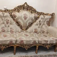 مبل استیل طلاکوب|مبلمان خانگی و میز عسلی|کرج, استاندارد|دیوار