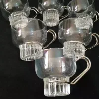 فنجان گیره دار ایتالیایی آنتیک قدیمی