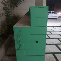 کانتر چوب  .|مبلمان اداری|آبیک, |دیوار