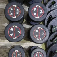 ست حرفه ای باشگاهی دمبل و صفحه|تجهیزات ورزشی|تهران, دکتر هوشیار|دیوار