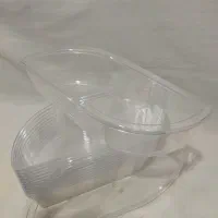 ظرف پلاستیکی (تلق شیشه ای) شفاف|ظروف نگهدارنده، پلاستیکی، یک‌بارمصرف|شهریار, شهرک امیریه|دیوار