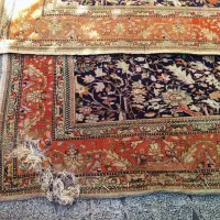 فرش قدیمی|فرش|قم, امامزاده ابراهیم|دیوار