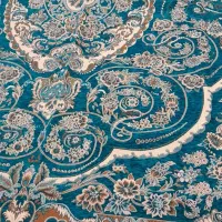 3عدد روفرشی مخمل فیروزه ای