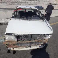 پراید تصادفی