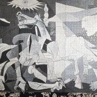پازل ۳۰۰۰ تیکه تابلو گرنیکا (پیکاسو)|تابلو، نقاشی، عکس|تهران, کامرانیه|دیوار