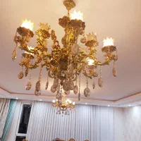 لوستر|لوستر و چراغ آویز|مشهد, کوه سنگی|دیوار