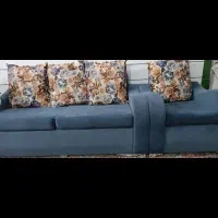 فروش دو دست مبلمان ویک عدد تخت