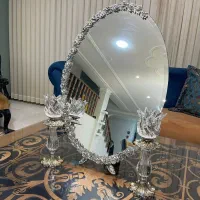 آیینه و شمعدان کامل نو و دست نخورده