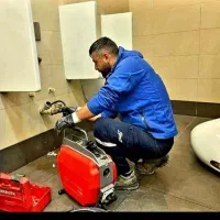 لوله باز کن چاه بافنربرقی فنر زنی گرفتگی فاضلاب24س