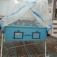 گهواره نوزاد در حد نو|کالسکه و لوازم جانبی|صفادشت, |دیوار