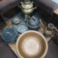 انواع ظروفهای مس کهن