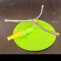 تولید کننده فواره گردان سه شاخه فلزی