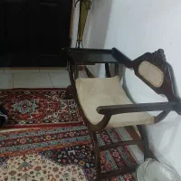 میز تلفن چوبی کشو دار