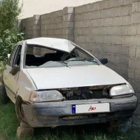 تصادف نبوده واژگونی پراید 131مدل 93