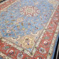 دستبافت نیلی کاشمر|فرش|تبریز, |دیوار