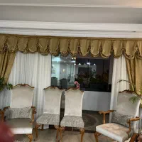 پرده تافته ابریشم هندی