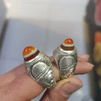 انگشتر نقره مردانه استاد دانشور