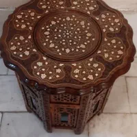 میز هندی دکوری چوبی مجسمه چوبی|میز تلفن|مشهد, شفا|دیوار