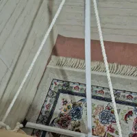 گهواره ننویی جنس خوبه رنگی مدل زبیاست|تخت و صندلی بچه|تهران, پردیسان|دیوار