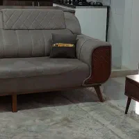 مبل ۸نفره نونو همراه جلومبلی و۳عدد عسلی|مبلمان خانگی و میز عسلی|پاکدشت, شهرک امام رضا|دیوار