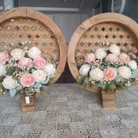 باکس گل با گلهای خارجی