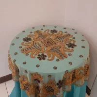 میز خاطره با رومیزی