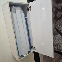 میز اتو کمدی دیواری کمجا ام دی اف سفید شیک