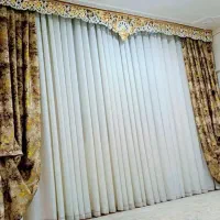 پرده  با پارچه ترک اصل اصل