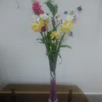 گلدان و گل مصنوعی|گل مصنوعی|مشهد, طلاب|دیوار