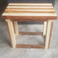 چارپایه چوبی ، میز چوبی کوچک