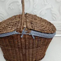 سبد پیک نیک حصیری