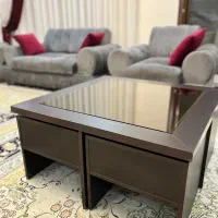 میز وسط (پذیرایی ) چوبی به همراه ۴ عدد میز عسلی